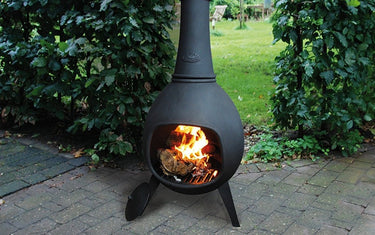 Het onderhoud van een gietijzeren tuinhaard