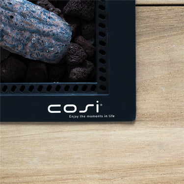 Cosi Fires - Vuurtafel Cosiloft Bartafel Black / Teak