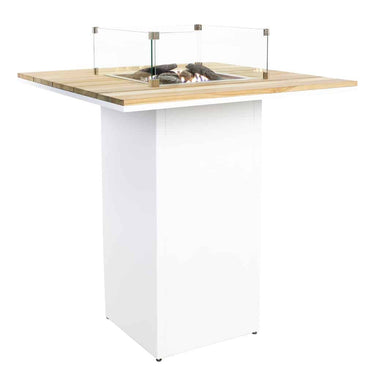 Cosi Fires - Vuurtafel Cosiloft Bartafel White / Teak