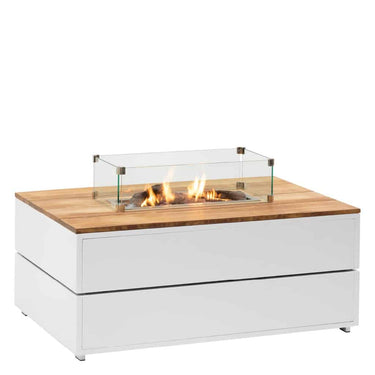 Cosi Fires - Cosipure White / Teak (120 cm)