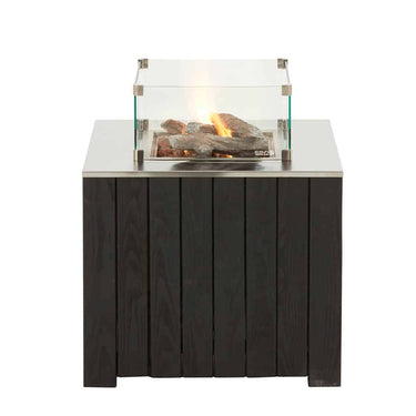 Cosi Fires - Cosicube 70 Black / RVS