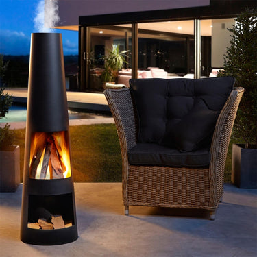 GardenmaxX - Tuinhaard Rengo XL Zwart