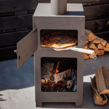 Pizza oven + Terraskachel zwart