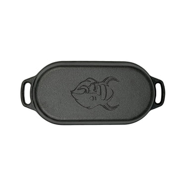 Oven Skillet 1 liter ovaal - Valhal Outdoor