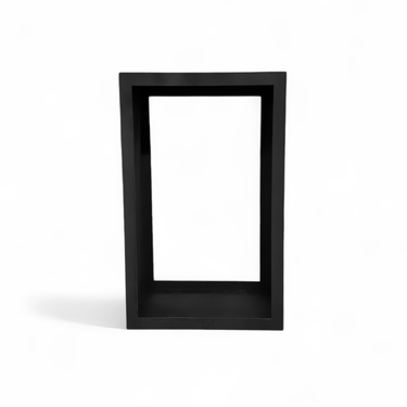 Houtopslag zwart (licht glanzend)