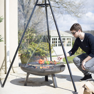 La Hacienda - Driepoot met grillrooster (172 cm)