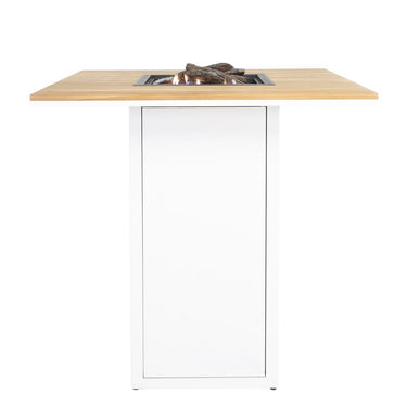 Cosi Fires - Vuurtafel Cosiloft Bartafel White / Teak