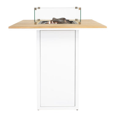 Cosi Fires - Vuurtafel Cosiloft Bartafel White / Teak