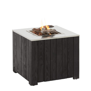 Cosi Fires - Cosicube 70 Black / RVS