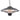 Sunred Heater Sirius Hanging Zwart 2100
