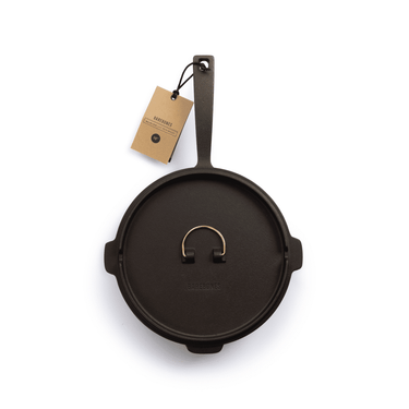 All-in-one Cast Iron Skillet 10" - 25cm - Barebones