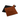 Barebones - Leather Hot Pad - Terracotta Suède