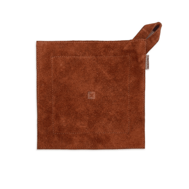 Barebones - Leather Hot Pad - Terracotta Suède