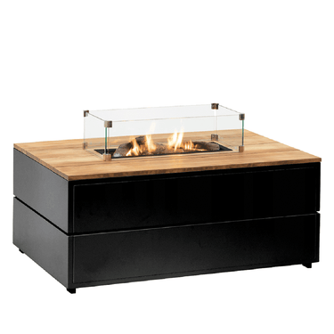 Cosi Fires - Cosipure Black / Teak (120 cm)
