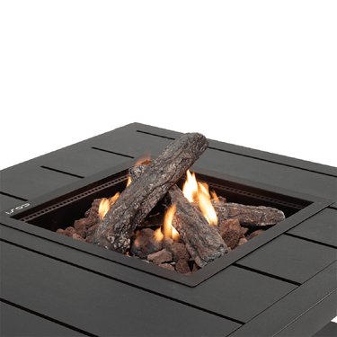 Cosi Fires - Vuurtafel Cosiflow Vierkant Antraciet (100 cm)