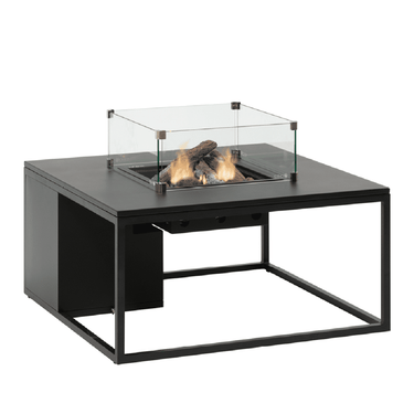 Cosi Fires - Vuurtafel Cosiloft Black / Alu top (100 cm)