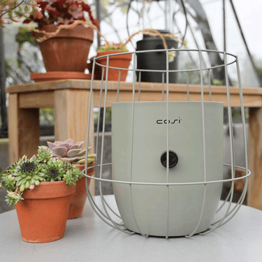 Cosi Fires – Cosiscoop Basket Gaslantaarn olijfgroen