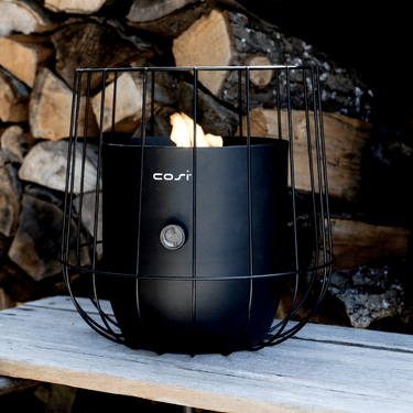Cosi Fires – Cosiscoop Basket Gaslantaarn zwart