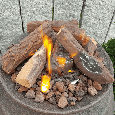 Elementi - keramisch brandhout herfst