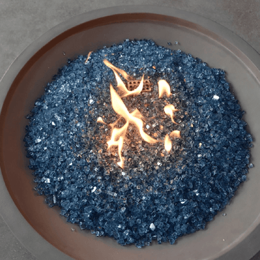 Elementi - gebroken glas blauw 10 kg
