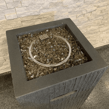Elementi - gebroken glas brons 10 kg