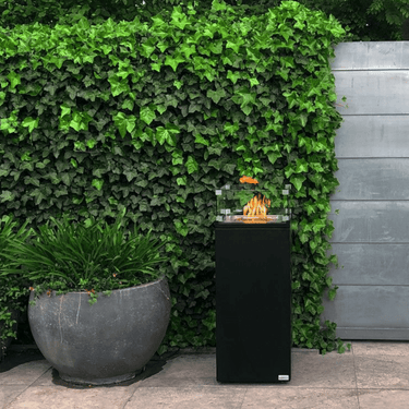 Enjoyfires - Vuurzuil vierkant met wielen