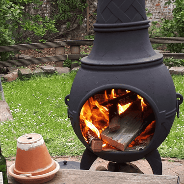 Gietijzeren Tuinhaard XL Antiek (Ø 51 cm) - Esschert Design