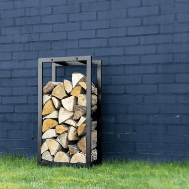 Houtopslag zwart M - Esschert Design