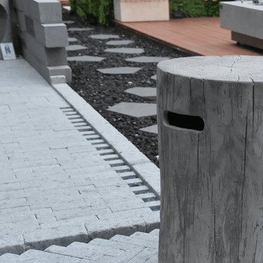 Elementi - Gasfles cover boomstam grijs