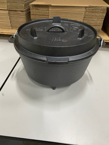 Tweedekans Valhal Outdoor - Dutch Oven 8L, met pootjes - 196