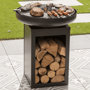 RedFire - Tuinbakplaat Matanzas Plancha met houtopslag