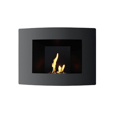 Wall 180 Steel Black - Tenderflame
