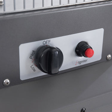 Sunred - Atria Flame Torch Heater Grijs