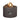 Cocoon Table - Rond bruin