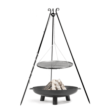 CookKing - Driepoot 180 cm met RVS grillrooster 60 cm