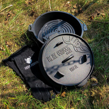 Dutch Oven 6.1L, zonder pootjes - Valhal Outdoor