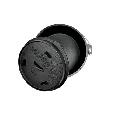 Dutch Oven 6.1L, zonder pootjes - Valhal Outdoor