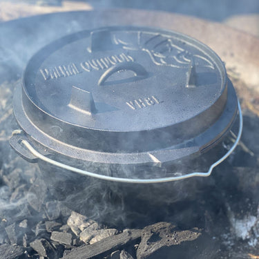 Dutch Oven 8L, met pootjes - Valhal Outdoor