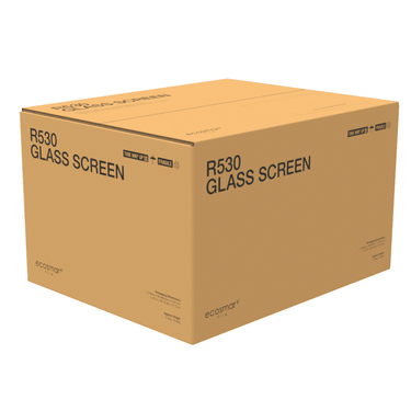EcoSmart Fire - brandwerend windscherm rond 53 cm