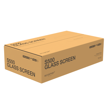 EcoSmart Fire - brandwerend windscherm vierkant 53 cm