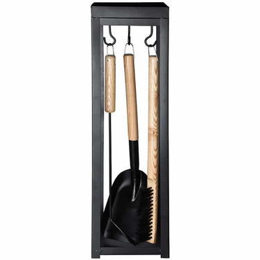 Esschert Design - Bijzettafel met haardgereedschap