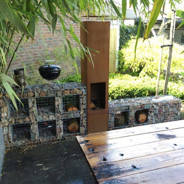 GardenmaxX - Tuinhaard Amayo XXL Corten
