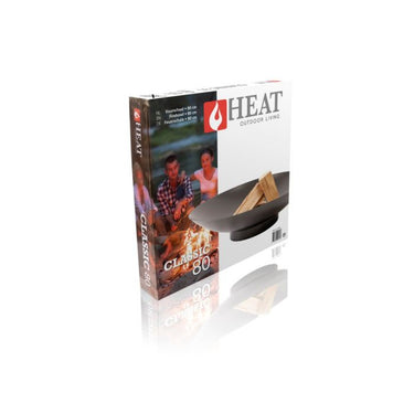 HEAT - Classic vuurschaal Ø 80 cm Zwart