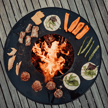 Höfats - Bowl - Vuurschaal Plancha Grillset (Laag)