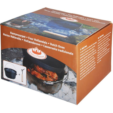 Dutch Oven 3,7L gietijzeren vuurpot 10" - Esschert Design