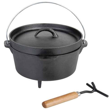 Dutch Oven 3,7L gietijzeren vuurpot 10" - Esschert Design