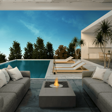 EcoSmart Fire - Manhattan 50 beton vuurtafel