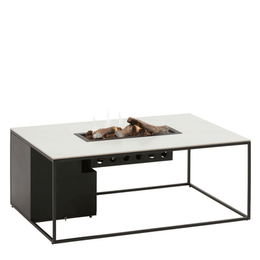 Cosi Fires - Vuurtafel Cosidesign Black / White Marmer (120cm)