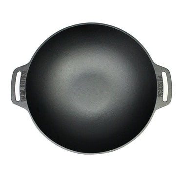 Valhal Outdoor - Wokpan met twee handvaten 36 cm