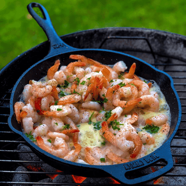 Skillet koekenpan met steel 30 cm - Valhal Outdoor